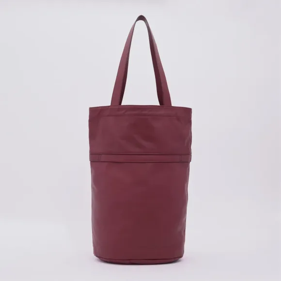 Marea Burgundy Tote Bag Trasformabile